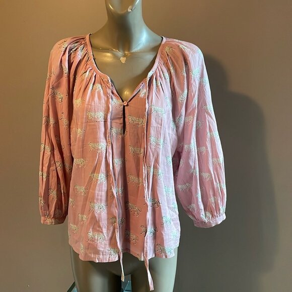 Emerson Fry Tops - Emerson Fry India collection cheetah blouse top